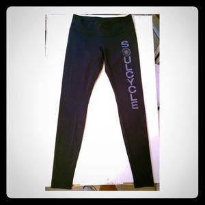 SoulCycle Lululemon long black leggings- brand NWT