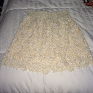 Lacey Elastic Skirt
