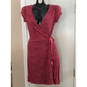 Express wrap dress xsmall