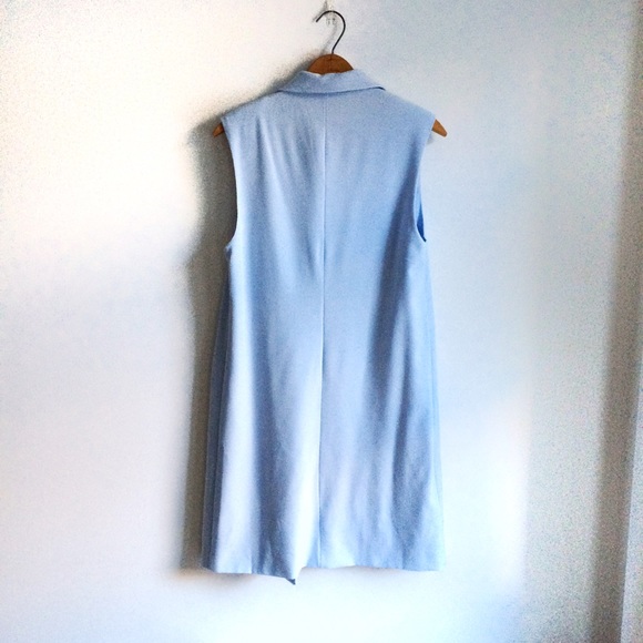Forever 21 Jackets & Coats - Baby blue duster coat/long vest Forever 21 Jackets & Coats - Baby blue duster coat/long vest