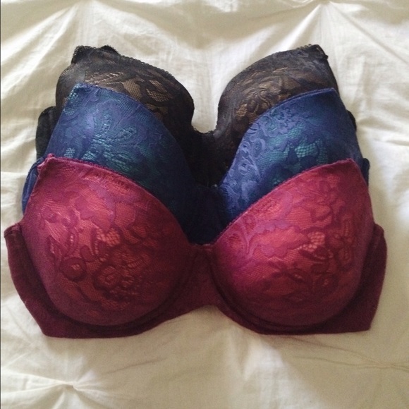 Bali Lace Bras - 3 Pack (Sizes 38D and 40C)