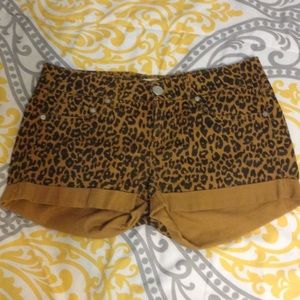 🐆Cheetah leopard shorts🐆