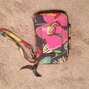 Vera Bradley cell phone wallet