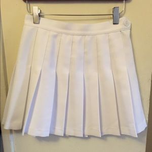White AA tennis skirt NWOT