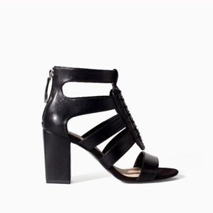 SALE 🎉 Zara - Chunky Spiked Heels