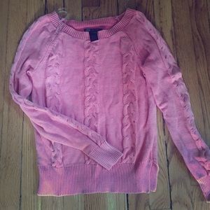 Pink sweater