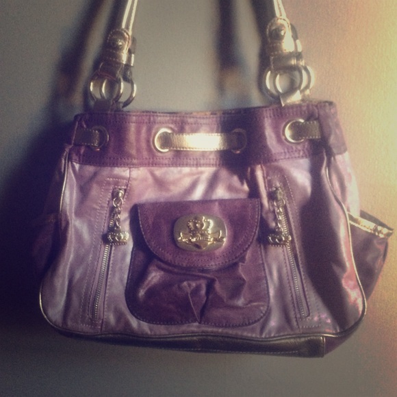 💋 Kathy Van Zeeland Purple Purse 💋