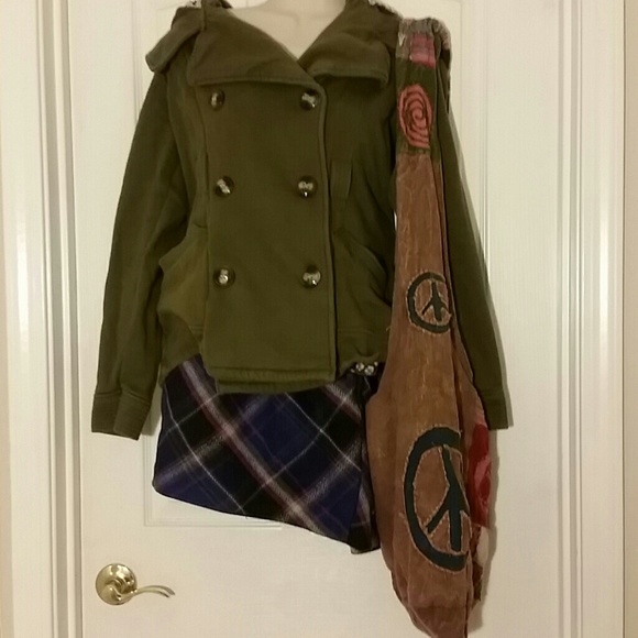 Bohohemian hippie grocery bag