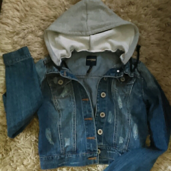 Distressed Denim Jacket