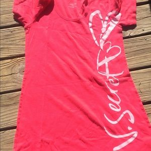 Victoria's Secret hot pink night gown