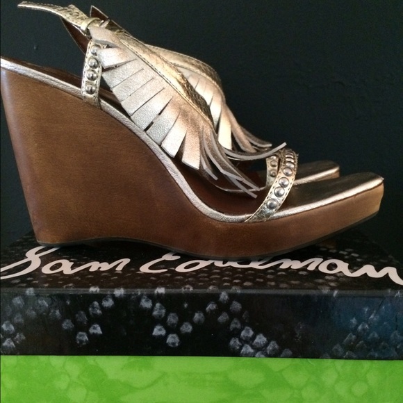 Sam Edelman fringe wedges