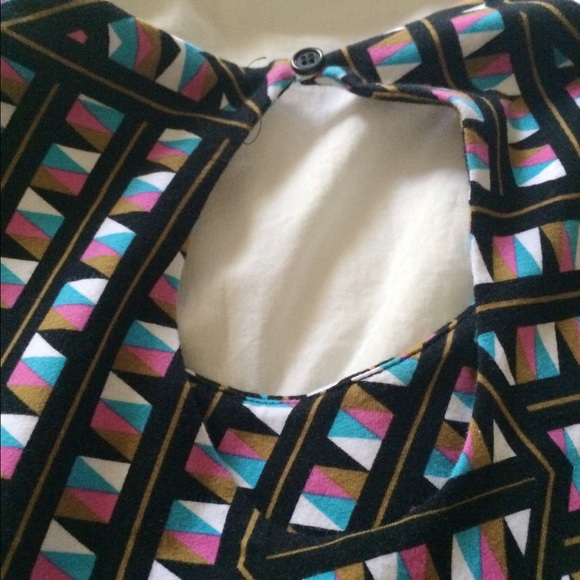 Xhilaration Printed Skater Dress - Picture 2 of 3