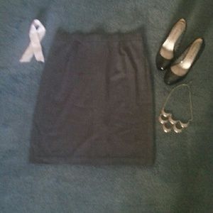 Gray skirt
