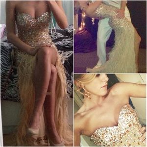 Floor length formal dress