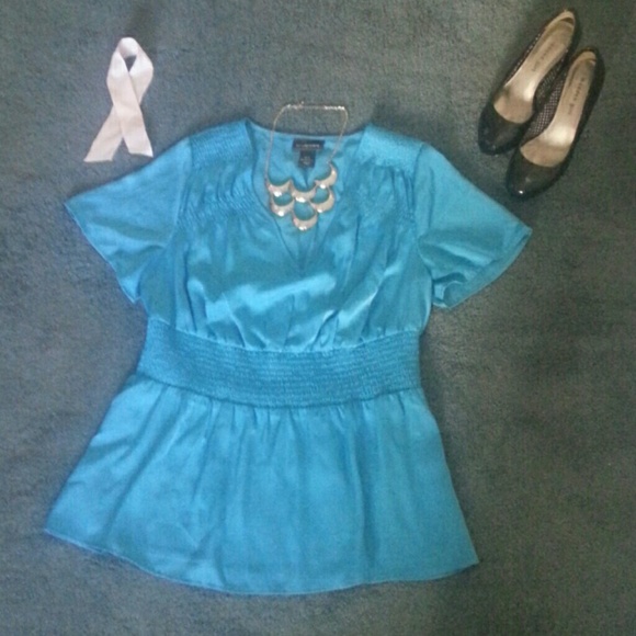 Pretty tealish blouse