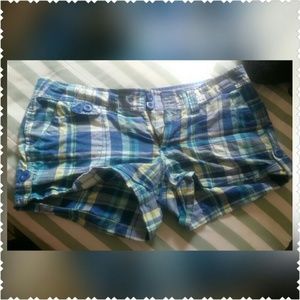 Light green + blue + white stripes pant