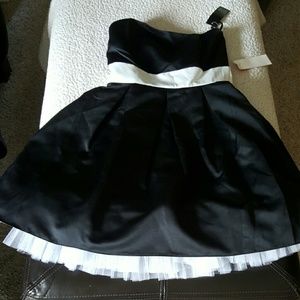 BrandNew Black and White Cocktail Dress