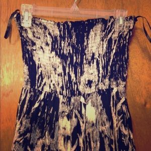 Strapless Gaucho Jumpsuit