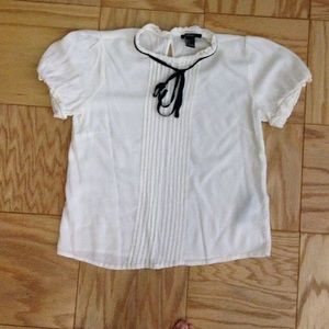 Forever 21 pleated shirt