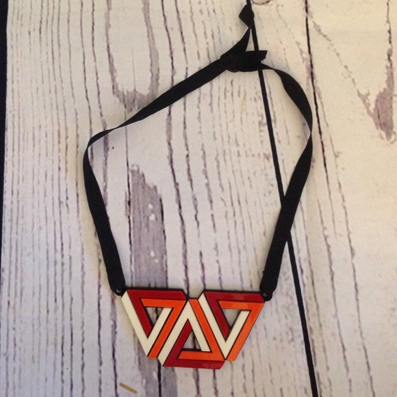 Designer geometric necklace