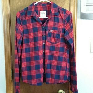 Hollister Plaid Shirt