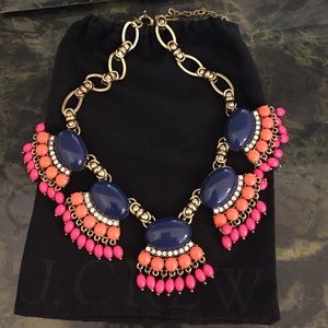 J. Crew Fan statement necklace