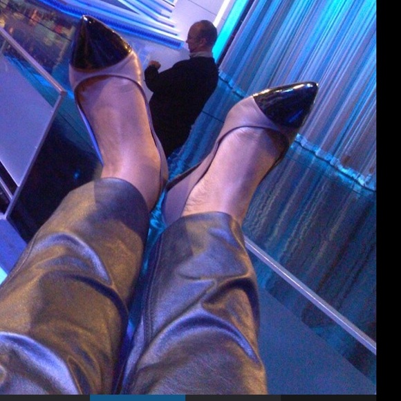 Leather jeans