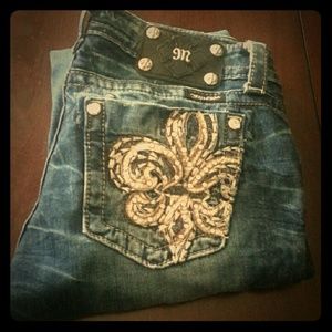 MISS ME bootcut jeans