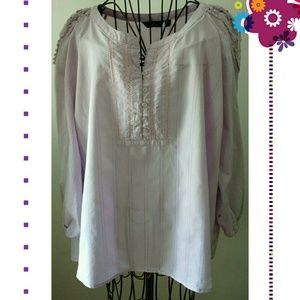 Lilac Shabby Chic Shirt Reposh