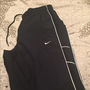 Nike warm up pants. Navy. Excellent condition.