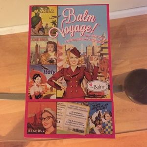 Balm Cosmetics Eyeshadow & lip balm set