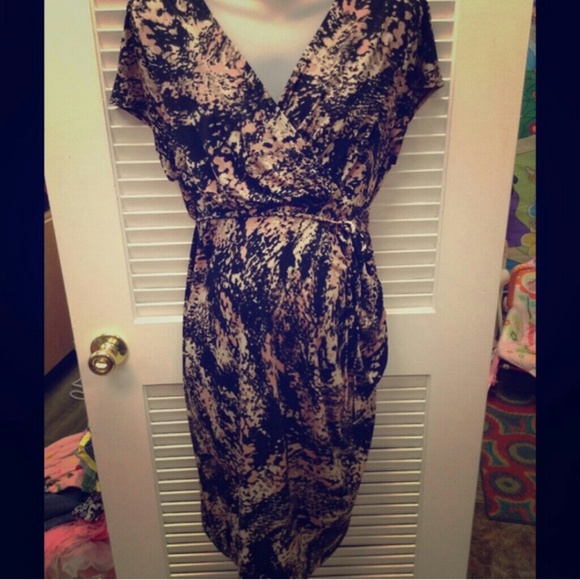 Maternity Print Dress