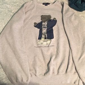 RALPH LAUREN POLO BEAR CREW NECK