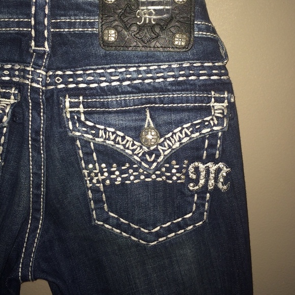 Miss me jeans hemmed to fit 5'1"