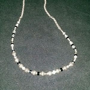 Brighton black beaded necklace