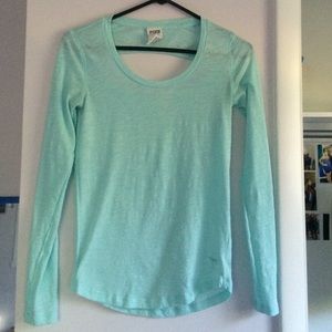 Vs Pink Light blue long sleeve