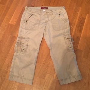 🌻Capris cargo khaki pants🌻