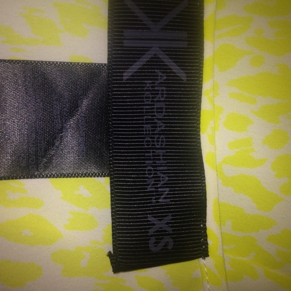 New Yellow, Cheetah Print Dress by Kardashian - Picture 3 of 3