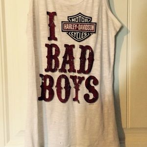 Motor Harley Davidson tank top.