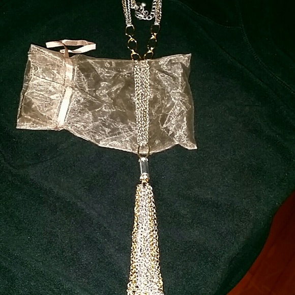 Chicos Tassle Necklace