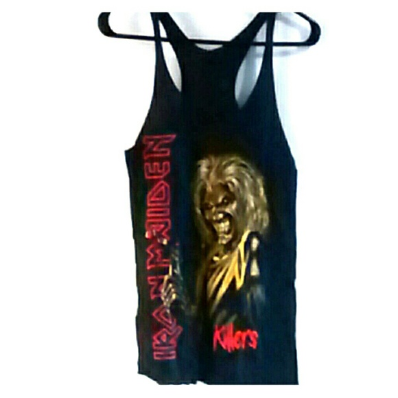 Iron maiden tank top