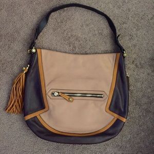 OrYANY 100% Leather Multi colored handbag NWOT.