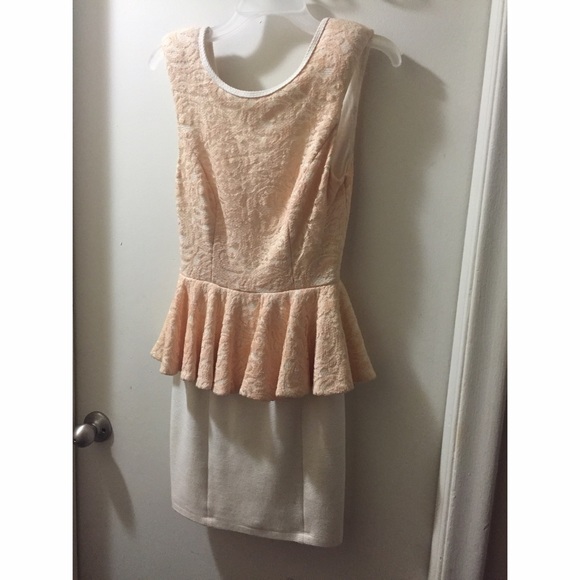 Beautiful peplum dress!