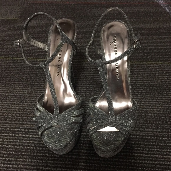 High platform heels