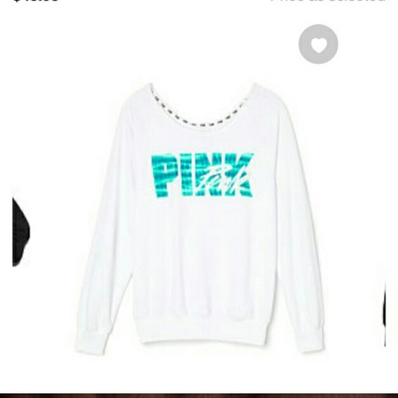 Pink crew sweater