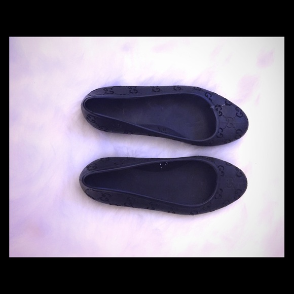 Gucci jelly flats