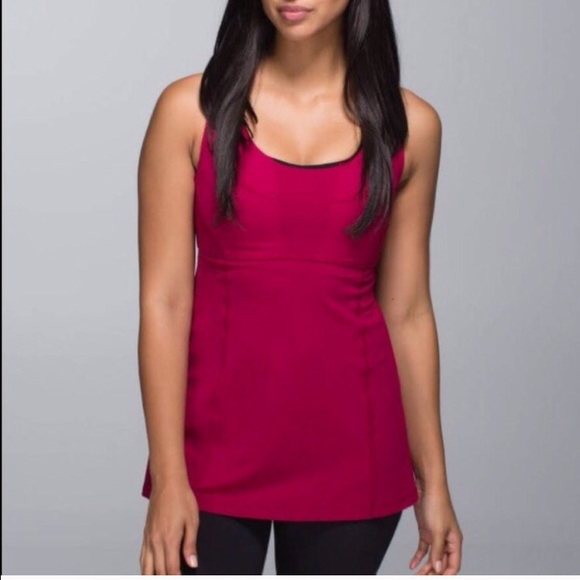 NWOT-Lulu Wrappers Delight Tank - Bumble berry, 6