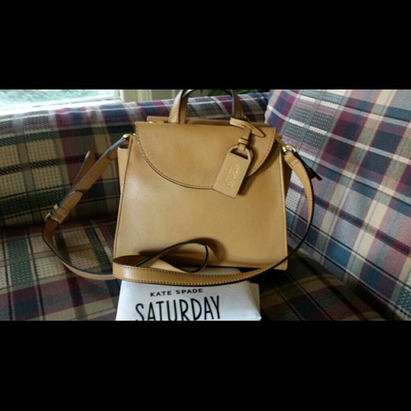 kate spade Handbags - kate spade saturday mini A satchel in camel