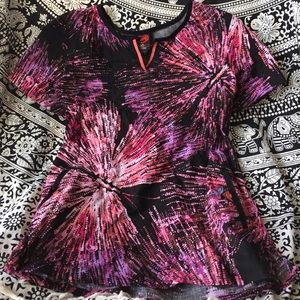 NWOT Scrub Set Colorful Hot Pink