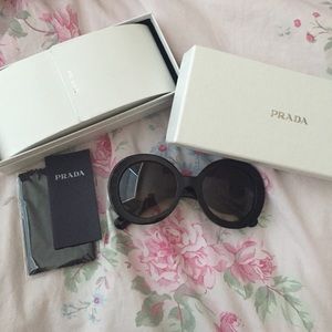 Prada tortoise sunglasses "baroque"